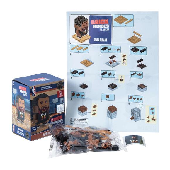 🔥Brick Heroes Players Kevin Durant Figurin Build Kit NBA Phoenix BNWT🔥 - Picture 3 of 3